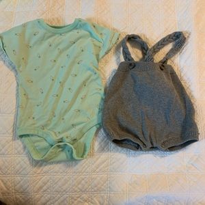 Adorable carrots & bunny set.